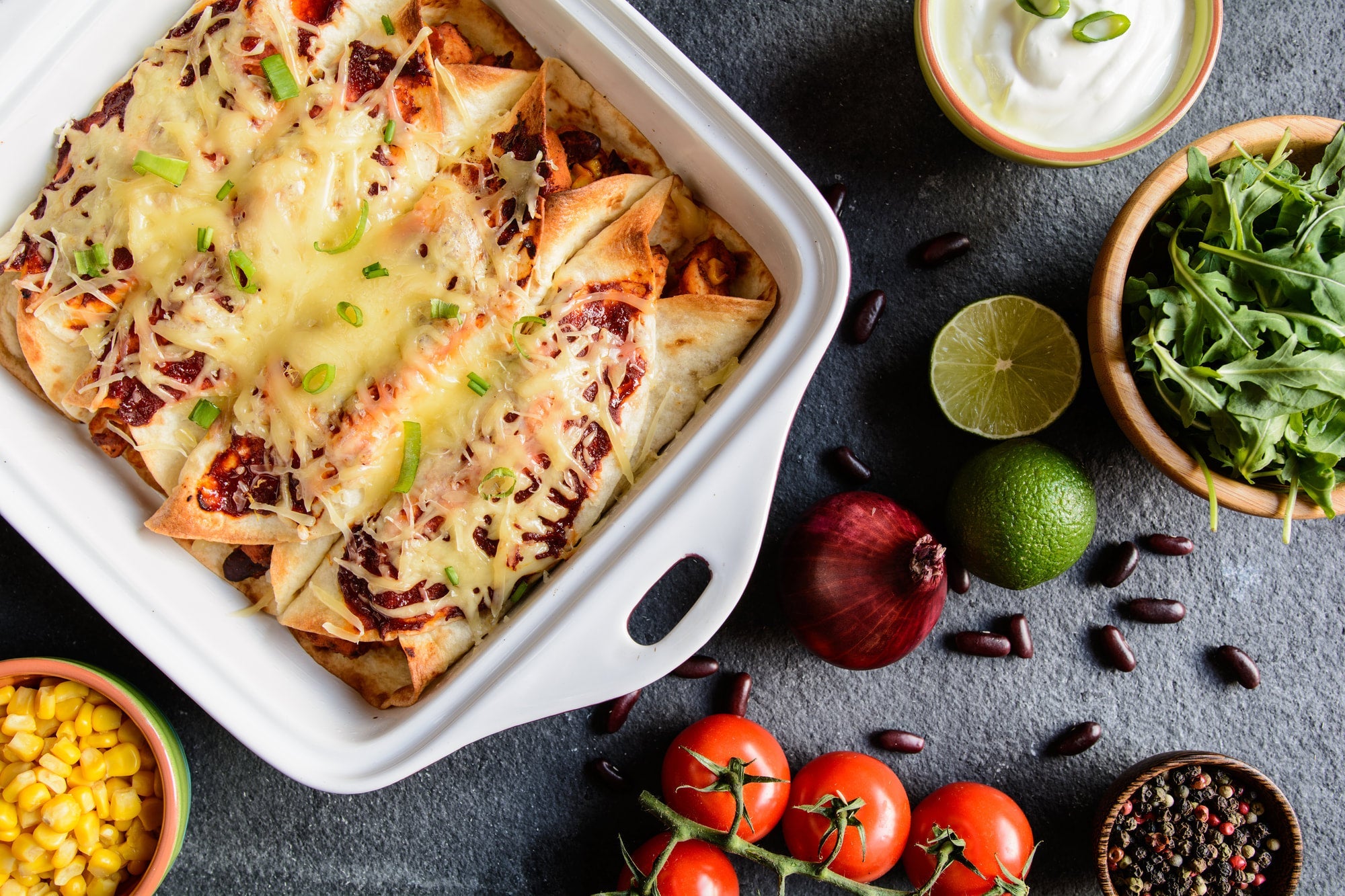 Pork Enchiladas