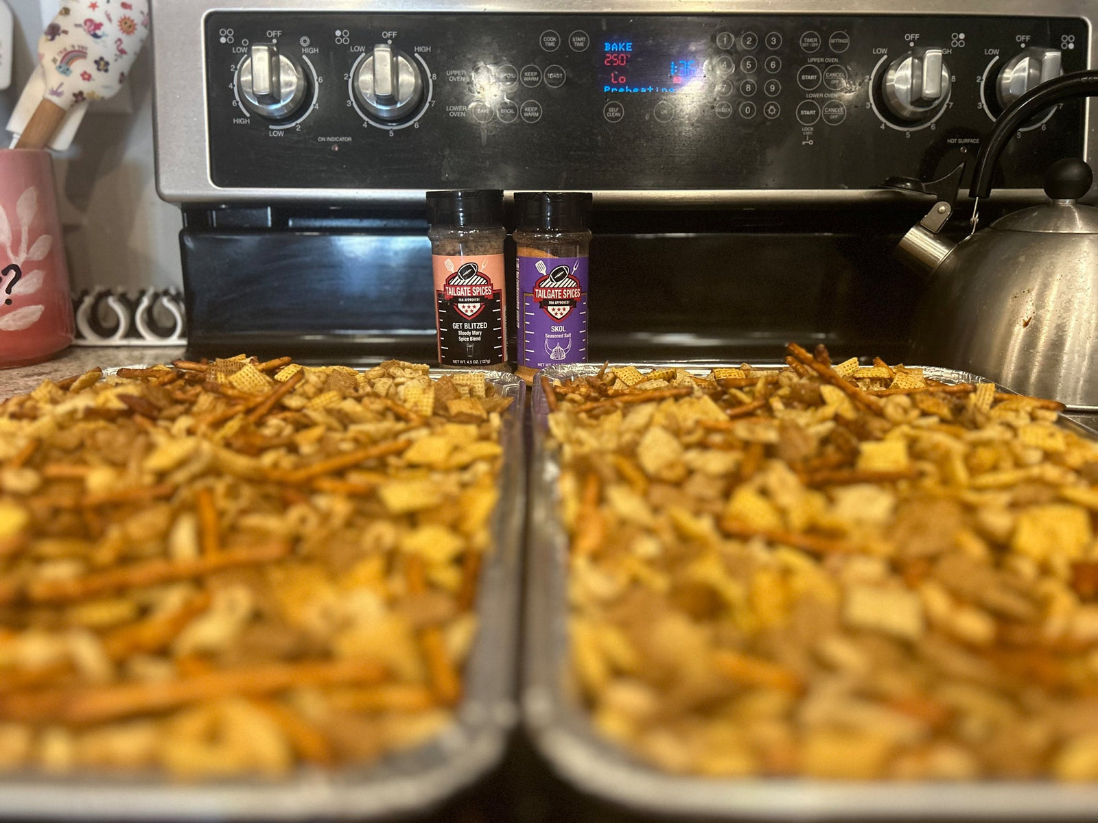 Spicy Bloody Mary Chex Mix